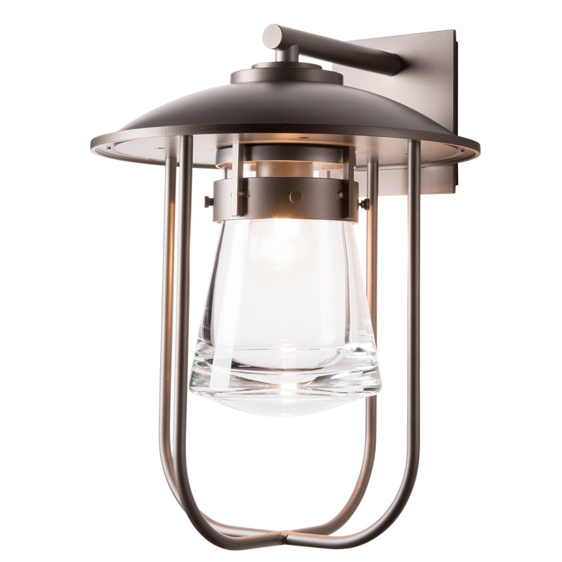 Erlenmeyer Large Outdoor Sconce, Coastal Dark Smoke