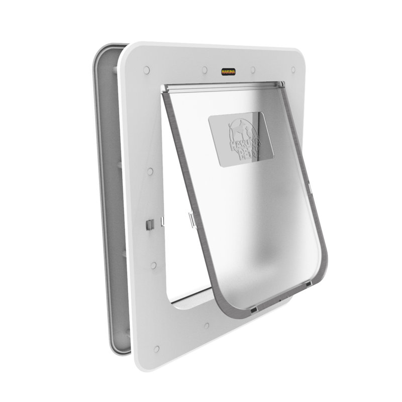 Plastic Pet Door, 15.35" H x 12.4" W x 2.56" D