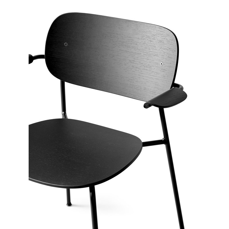 Co Arm Chair, Black Oak