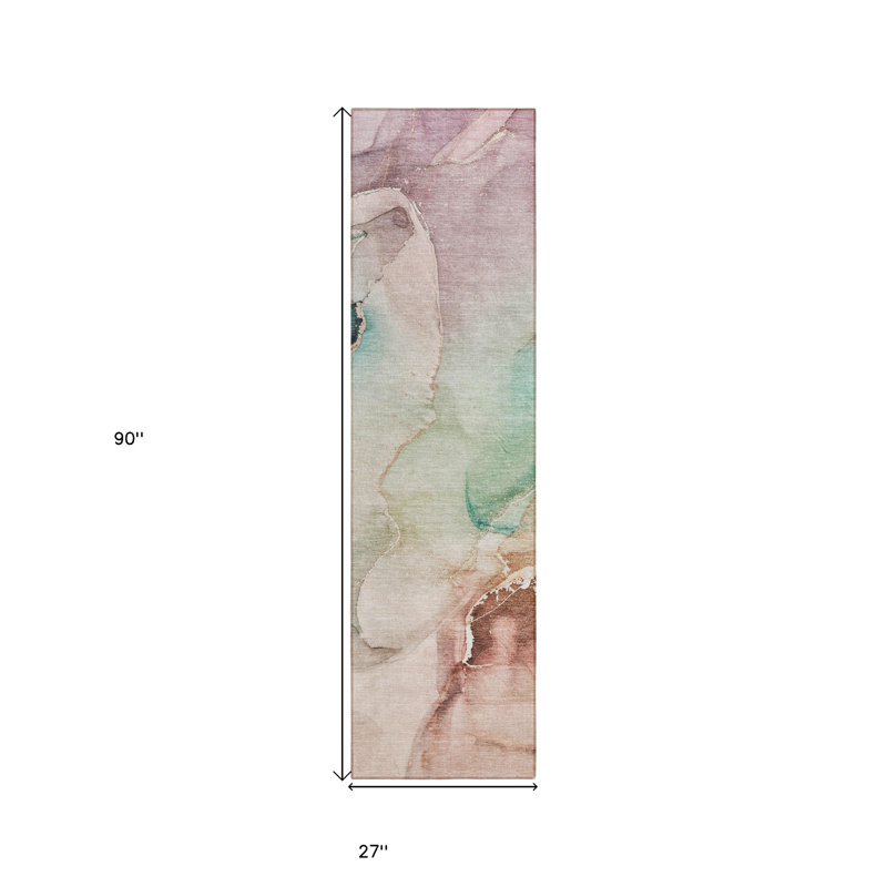 Tapis de couloir d'extérieur 8 pi