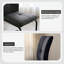 Fabric Upholstered Cantilever Chair in Grey-129037897