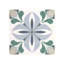 Carreau de porcelaine mat à motif 8 po x 8 po Summertime-111026019