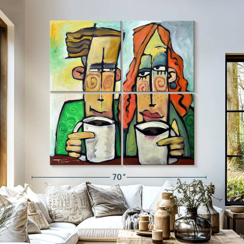 Hardie Coffee Date, 57" H x 57" W