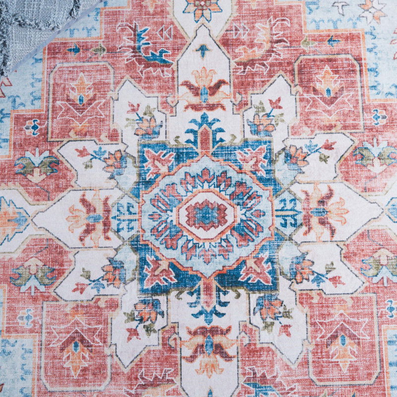 Danna Tucson Performance Machine Washable Oriental Rug, Rectangle 5' x 8'