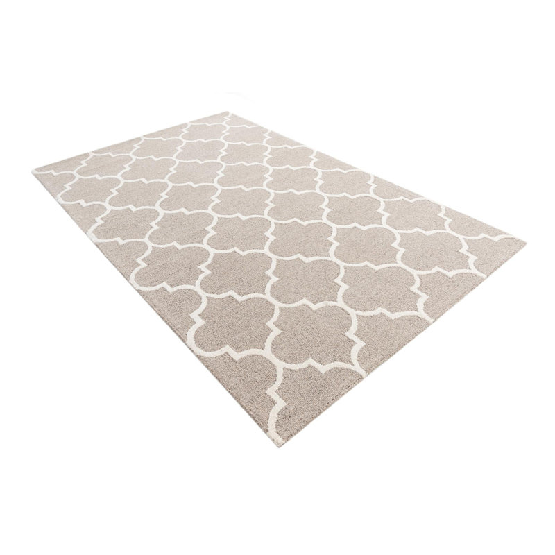 Tapis beige foncé Oharare