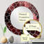 Warn Red Tropical Leaves - Miroir mural moderne-1081879160