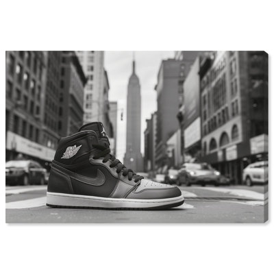 Sneaker in New York, impressions sur toile par Art Remedy