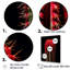 Cactus monolithe marron rouge et noir - décoration murale cactus-95874216-95874217