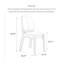 Chaise en bois massif moderne et simple-112403573