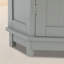 Armoire de coin de rangement de salle de bain 31,2 "H avec tablettes-2113530867
