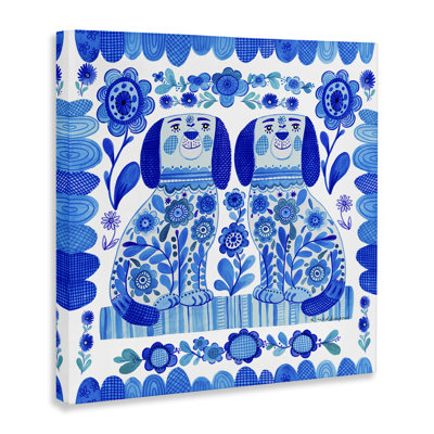«Blue Folk Style», conception de Kay Widdowson