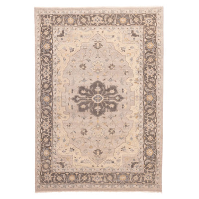 Finest Agra Jaipur Grey Rug 9'6" x 13'0"
