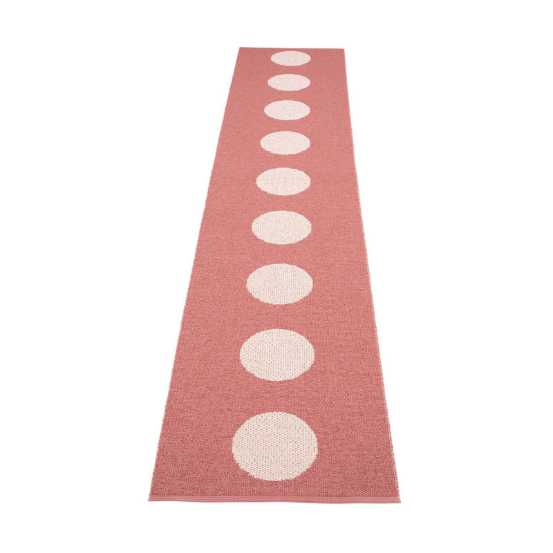 Tapis VERA Pop Rosé / Perle rose 2,25 x 11,75 pi, Tapis de couloir 2 pi 4 po x 11 pi 10 po