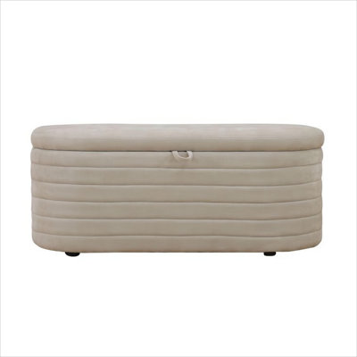 Upholstered Living Room Low Ottoman