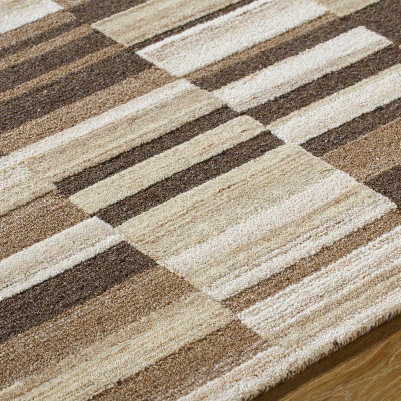 Cherin Handmade Area Rug, Rectangle 8' x 10'