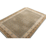 Distressed Homage Hand Knotted Wool Area Rug