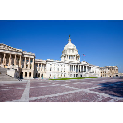 US Capitol Building - Wrapped Canvas Print