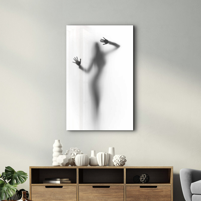 Peinture murale élégante en verre trempé 100% verre trempé, épaisseur: 0,16 pouce | Imprimé UV pour des couleurs éclatantes et une durabilité | Parfait pour la décoration intérieure et l'esthétique moderne