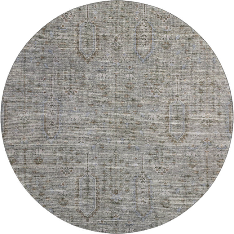 Premium Machine Washable Prisco Granite Rug