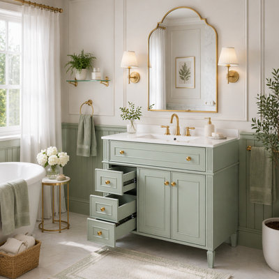 Meuble-lavabo 36 po avec lavabo