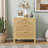 27.6" Tall 3-Drawer Nightstand-1305186308