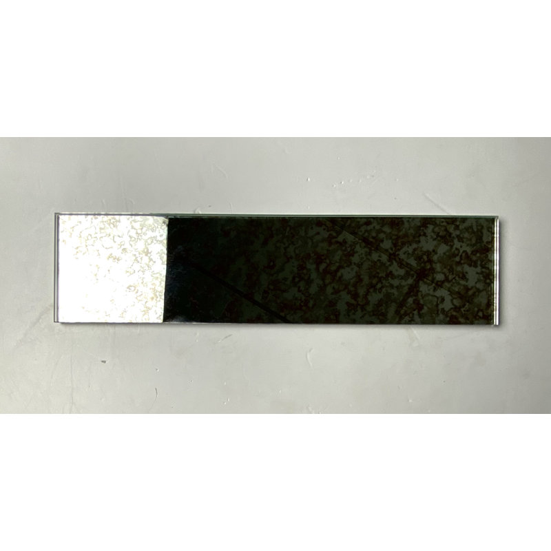 Carrelage mural décoratif de cuisine et de salle de bain de style miroir en verre de qualité diamant 3 po x 12 po Reflections