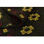 Tapis de zone en laine vert 4 pi 3 po x 4 pi 5 po one-of-kind-noué la main Earley