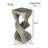 Ahliya Solid Wood Block End Table Set-50452942-50452932