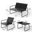 Garden Patio Furniture Set 4 Pieces-1590669602