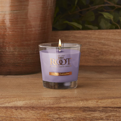 English Lavender Scented Jar Candle
