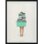 Pop Art & Retro "Laundry Basket" par Giselle Dekel, reproduction d'art encadrée-807113541