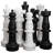49" Giant Plastic Chess Pieces