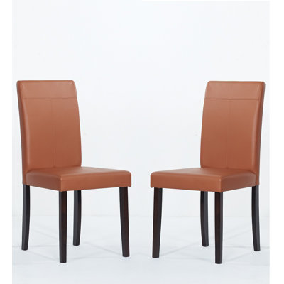 Chaise parsons à haut dossier