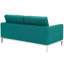 Causeuse rembourrée en tissu Loft-24800270