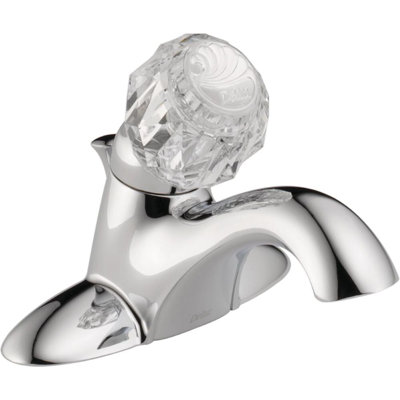 Classic Centerset Bathroom Faucet with Drain Assembly