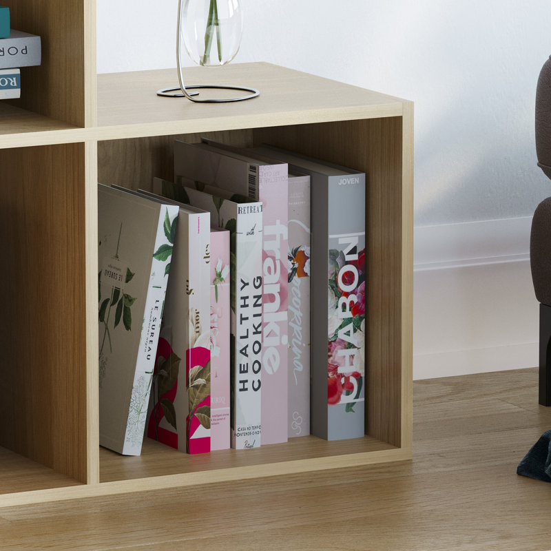 96.5cm H x 96.5cm W Bookcase, Oak