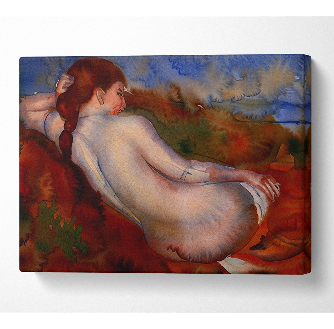 Renoir Liegender Akt - Druck