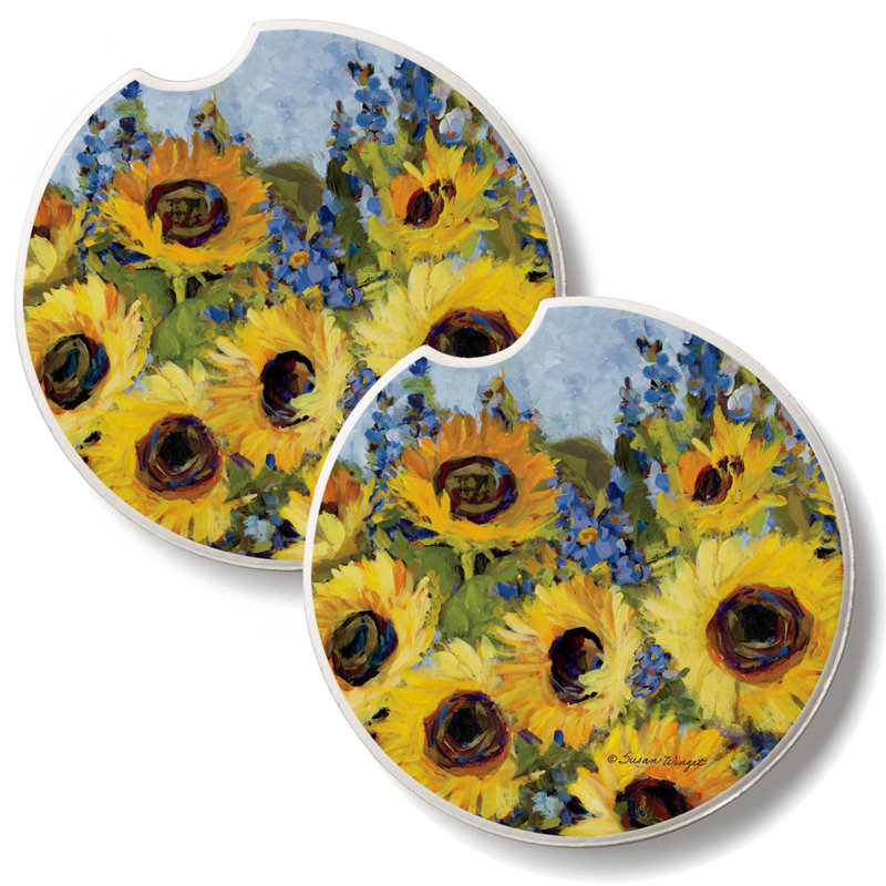 Ensemble de 2 sous-verres Sunstone Gallery