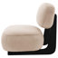 Phia Camel Upholstered Armless Accent Chair