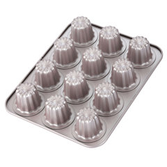 Webake Non-stick 24-Cavity Heavy Gauge Bite Size Inch Mini Donut Pan f