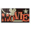 Art mural en verre épique «Movie Lights 2 V2» par Pela Studio-106418675