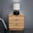 Chaunta 26.5'' W Nightstand Bedside Table, Nightstand for Bedroom, End Table with 3 Drawers 26.5" W x 26.75" H x 16" D, Natural Oak-1142815399