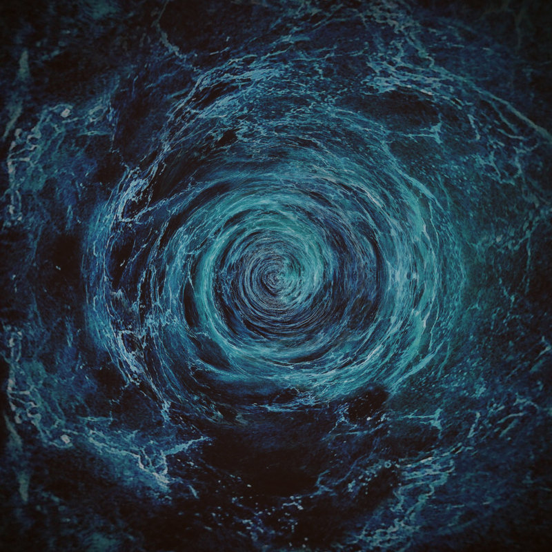 Whirlpool by Jpgfactory - Wrapped Canvas Print, 91cm H x 91cm W x 3.8cm D