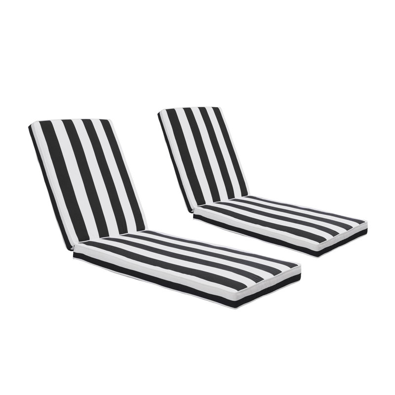 Coussin de chaise longue pour l'extérieur