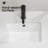 Donway 16'' Rectangular Undermount Bathroom Sink with Overflow (Faucet Not Included)