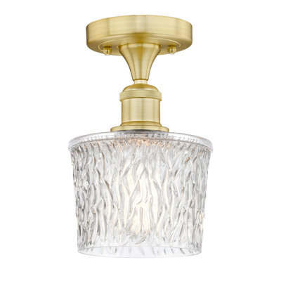 Thoa Glass Semi Flush Mount