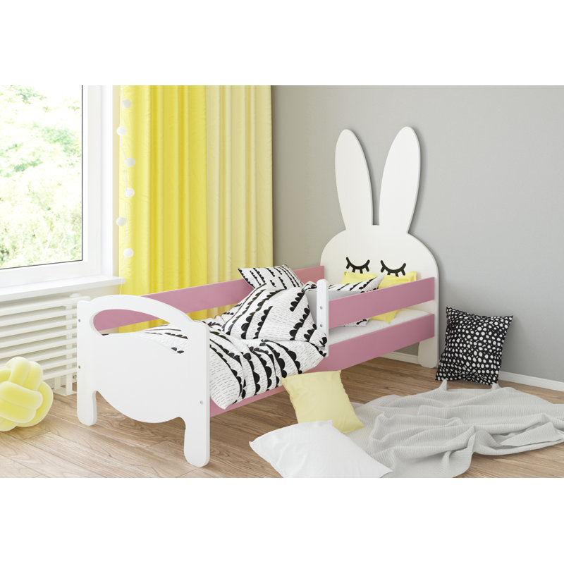 Keenan Standard Themed Beds, 70 x 140cm, Pink/White