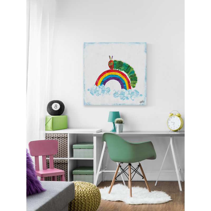 Over The Rainbow - peinture sur toile tendue, H 24 po x l 24 po x P 1,5 po