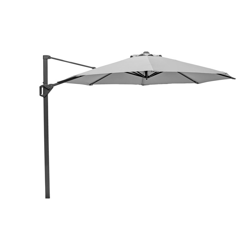 Aarne 300cm Cantilever Parasol, Light Grey