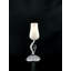 Pedro Glass Torchiere Lamp